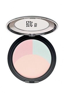 Пудра Make Up Factory Корректирующая цвет лица Ultrabalance Color Correcting Powder т.01 бежевый,терракотовый,зеленый