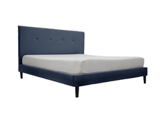 Кровать kyle 200*200 (ml) синий 216.0x100x216.0 см. M&L
