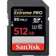 Карта памяти Sandisk SD 512GB SDXC Class 10 UHS-I Extreme Pro (SDSDXPA-512G-G46)