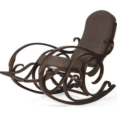 Кресло-качалка Мебелик Тенария 5 темно-коричневый
