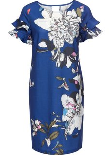 Платье с цветочным принтом (синий в цветочек) Bonprix