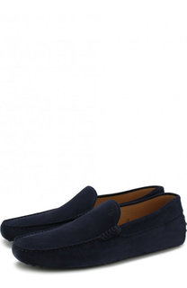 Замшевые мокасины Tod’s