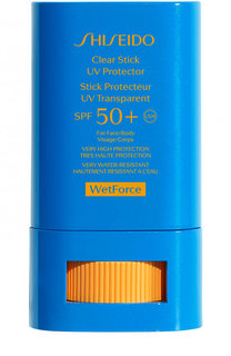 Прозрачный солнцезащитный стик  Suncare SPF50 Shiseido