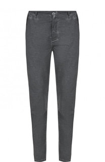 Брюки прямого кроя из смеси хлопка и льна Transit