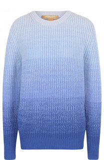 Кашемировый пуловер фактурной вязки Michael Kors Collection