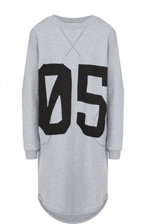 Хлопковое мини-платье свободного кроя 5PREVIEW