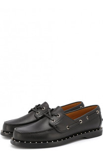 Кожаные топсайдеры Soul Rockstud Valentino