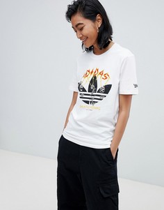 Oversize-футболка с трилистником adidas Skateboarding - Мульти