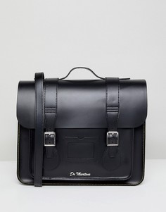 Кожаный портфель 15 дюймов Dr Martens - Черный