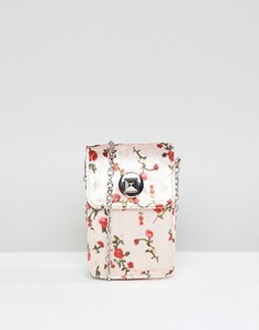 Бархатная сумка через плечо с цветочным узором Yoki Fashion - Мульти