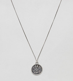 Серебряное ожерелье с подвеской Reclaimed Vintage Inspired эксклюзивно для ASOS - Серебряный