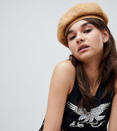 Берет из искусственной замши Sacred Hawk - Бежевый