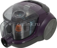 Пылесос PHILIPS PowerPro Compact FC8472/01, 1800Вт, фиолетовый