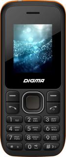 Мобильный телефон Digma Linx A102 (черно-оранжевый)