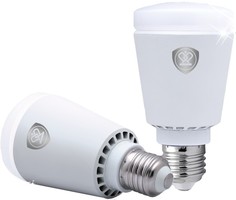 Умная лампа Prestigio Smart Colour LED Light 9W, E27, AC100-240V, 800lm (белый)