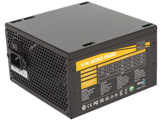 Блок питания AeroCool VX-650W RGB