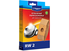 Пылесборники бумажные Topperr RW 2 5шт для Rowenta