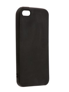 Аксессуар Чехол-накладка Media Gadget Essential Black Cover для APPLE iPhone 5 / 5S / SE EBCIPSEBK