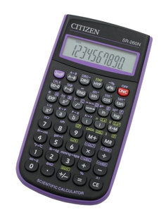 Калькулятор Citizen SR-260NPU Black-Purple
