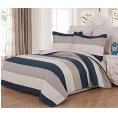 Постельное белье Valtery C-268 Комплект Евро Сатин печатный