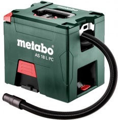 Аккумуляторный пылесос metabo as 18 l pc без акк и зу 602021850