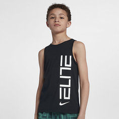 Баскетбольная майка для мальчиков школьного возраста Nike Dri-FIT Elite