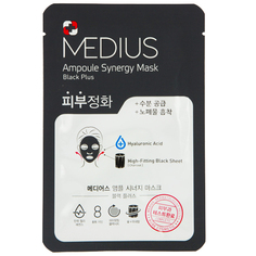 Маска для лица `MEDIUS` AMPOULE SYNERGY MASK очищающая 25 мл