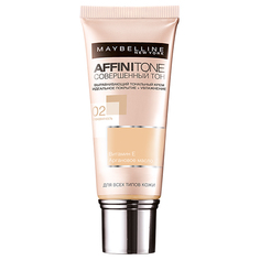 Крем тональный для лица MAYBELLINE AFFINITONE тон 02 Слоновая кость