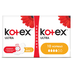 Прокладки ультратонкие `KOTEX` ULTRA Нормал 20 шт