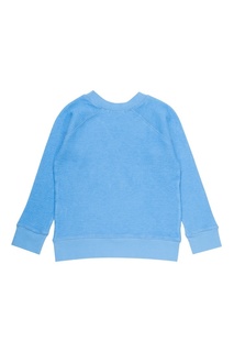 Хлопковый голубой свитшот Bonpoint