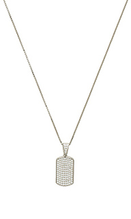 Ожерелье mini dog tag - The M Jewelers NY