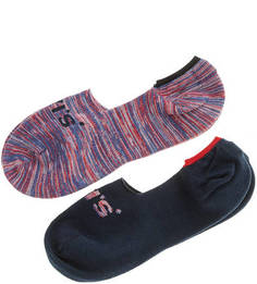 Комплект из двух пар хлопковых носков Levis