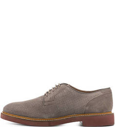 Серые замшевые туфли Geox