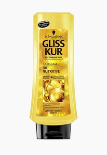 Бальзам для волос Gliss Kur Oil Nutritive, 400 мл