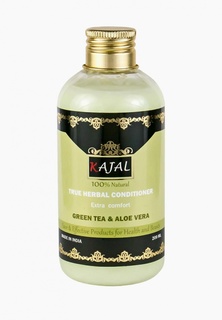Кондиционер для волос Kajal Смягчающий травяной  "Зеленый чай и Алоэ Вера", 200 мл