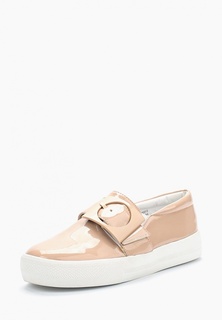 Слипоны LOST INK SAMANTHA SQUARE BUCKLE PLIMSOLL