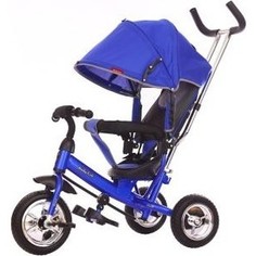 Велосипед 3-х колесный Moby Kids Start 10x8 EVA синий 641045