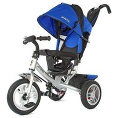 Велосипед 3-х колесный Moby Kids Comfort-2 12/10 синий 635204