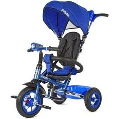 Велосипед 3-х колесный Moby Kids Junior-2 светомузыкальная панель синий T300-2Blue