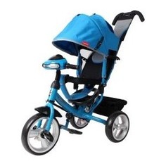 Велосипед 3-х колесный Moby Kids Comfort 12x10 EVA Car синий 641082