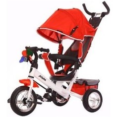 Велосипед 3-х колесный Moby Kids Comfort 10x8 EVA красный 641047