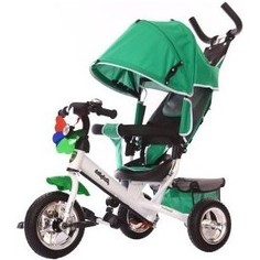 Велосипед 3-х колесный Moby Kids Comfort 10x8 EVA зеленый 641050