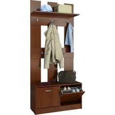 Обувница с вешалкой перфорированная Мастер Ольга (ОВП) (орех) МСТ-ПДО-ОП-ОР-20 Master