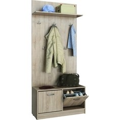 Обувница с вешалкой Мастер Ольга (ОВ) (дуб сонома) МСТ-ПДО-ОВ-ДС-20 Master