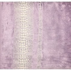Полотенце Brielle Bamboo Crocodile 70x140 lilac лиловый (1213-85604)