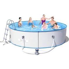 Стальной бассейн Bestway 56377 Hydrium Splasher Pool Set 360х90 см