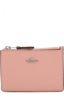 Футляр для кредитных карт из зерненой кожи Coach