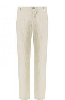 Брюки прямого кроя из смеси льна и хлопка Transit
