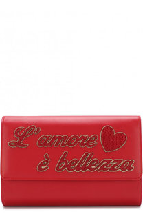 Клатч с аппликациями на цепочке Dolce &amp; Gabbana