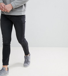 Черные выбеленные облегающие джинсы Brooklyn Supply Co. - Синий